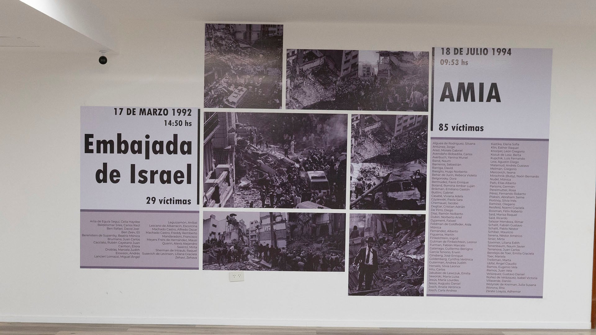 Argentina vivió casos de terrorismo como el atentado a la AMIA y a la Embajada de Israel