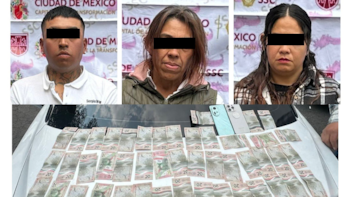 Caen tres presuntos extorsionadores de