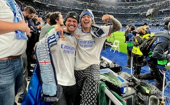 El reguetonero viajó con un conocido pronosticador deportivo | Foto: Instagram @andyrivera