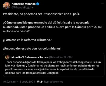 "¡Un poco de respeto con