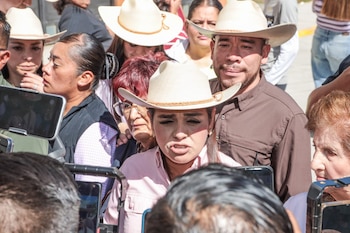 Grecia Quiroz, presidenta municipal de Uruapan, sostuvo que la marcha del 1 de noviembre busca visibilizar la violencia en Michoacán y convocó a quienes han sido víctimas de agresiones a sumarse a la movilización. (Crédito: cortesía)