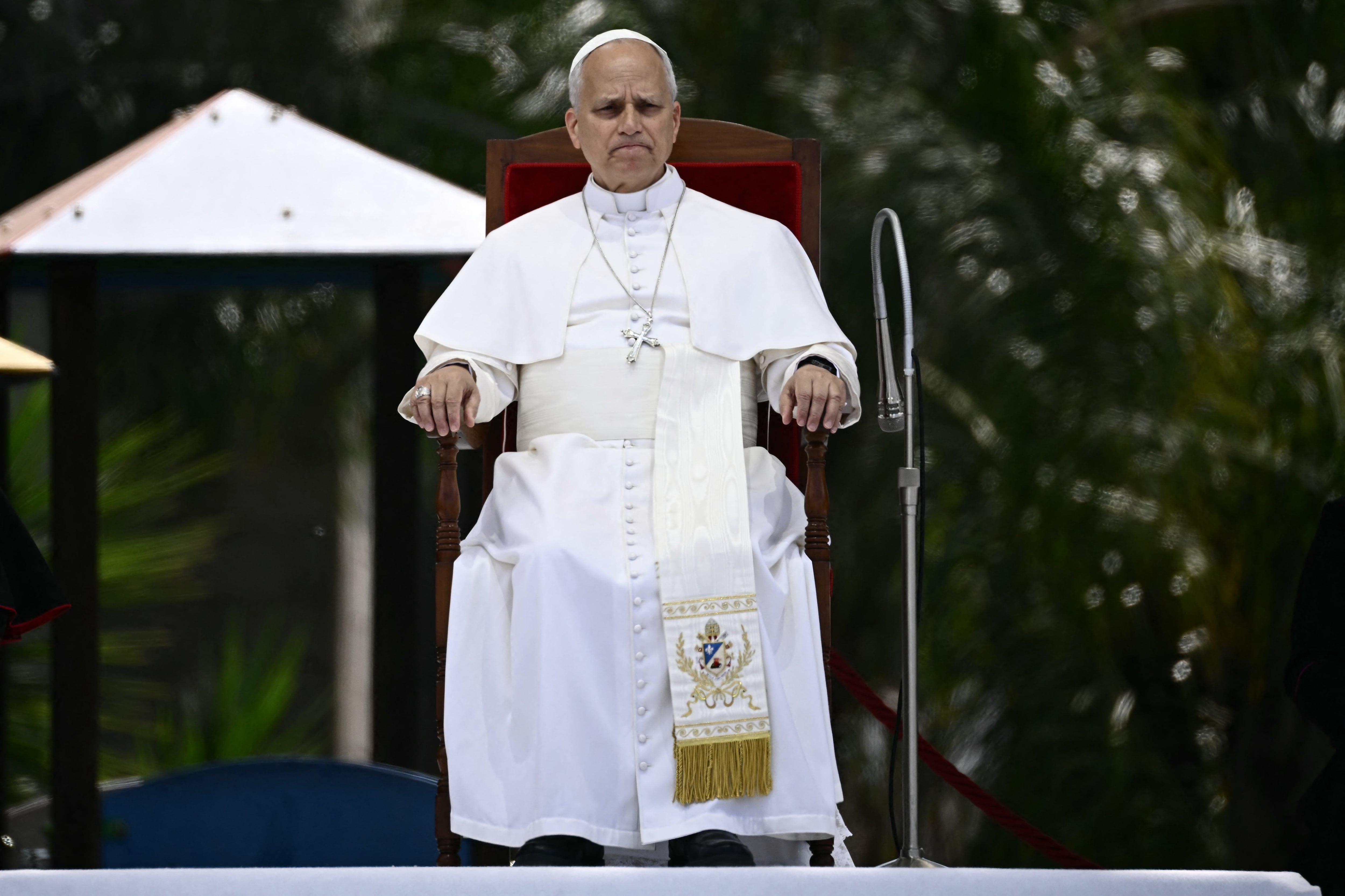 Desde su elección, hace un año, como el primer papa estadounidense de la historia, León XIV convirtió el tema en uno de los ejes de su pontificado (REUTERS)