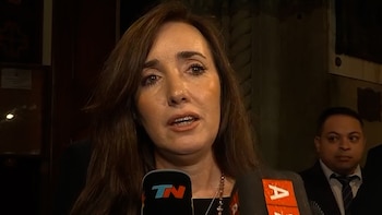 La palabra de Victoria Villarruel luego de la misa por el 1° aniversario de la muerte del papa Francisco en la Basílica de Luján