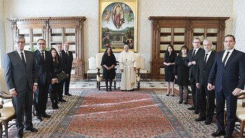 Presidenta Dina Boluarte se reunió