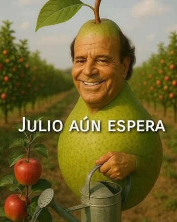 Julio Iglesias toma con buen