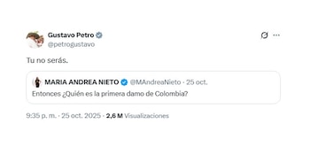 Petro habla de política, pero