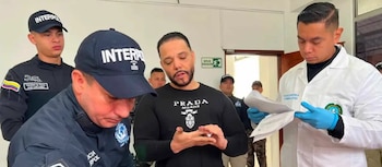 Mosquea Polanco fue capturado en Chía en diciembre de 2024 y extraditado a Estados Unidos por cargos de narcotráfico y lavado de dinero - crédito Policía