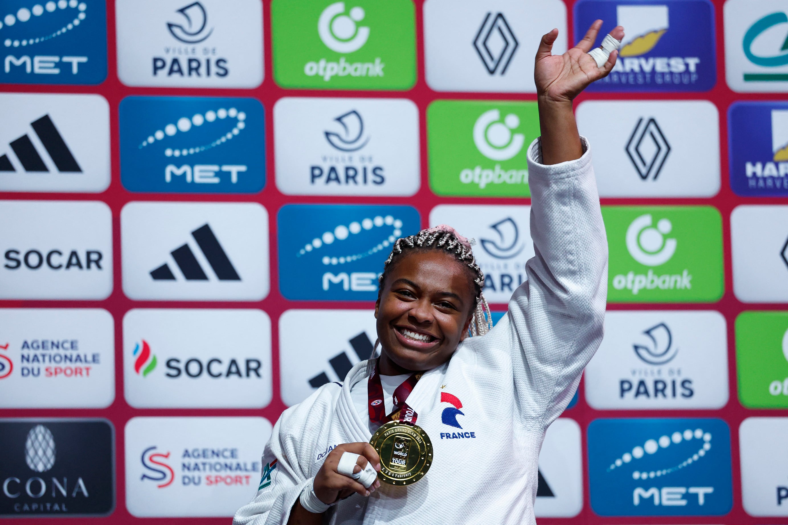 La visibilidad de Romane Dicko inspira a nuevas generaciones y motiva a mujeres a desafiar los estereotipos físicos y deportivos (REUTERS/Gonzalo Fuentes)