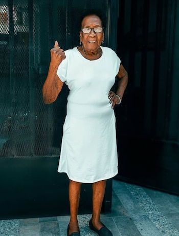 Con ocho hijos, 26 nietos,