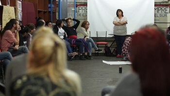 Una reunión de familiares de