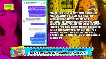 Ana Paula Consorte dio revelaciones