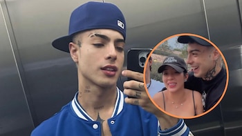 Detuvieron en el aeropuerto de Madrid a Naim Darrechi, expareja de la influencer caleña La Blanquita: el creador de contenido es investigado en España por agredir a un policía y por abuso sexual