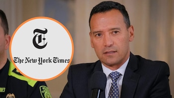 El Ministerio de Defensa de Colombia negó haber solicitado a Estados Unidos imponer sanciones financieras al oro colombiano, como informó The New York Times - crédito Composición fotográfica MinDefensa @nytimes / X