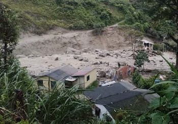 Avalancha en Cundinamarca. Secretaría