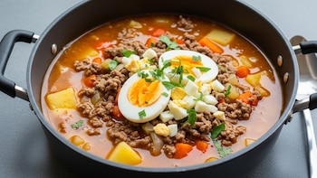 Receta de sopa de picadillo,
