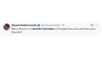 Memes tras partido Colombia-Portugal - crédito @criticolombia3/X