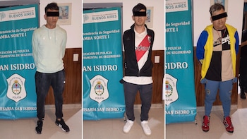 Capturaron a tres sospechosos y