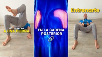 Marcos Sacristán enseña un ejercicio