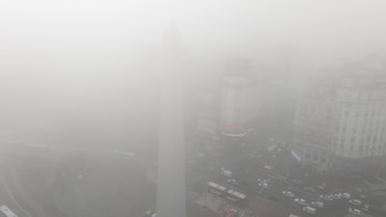 La niebla afectó a Buenos