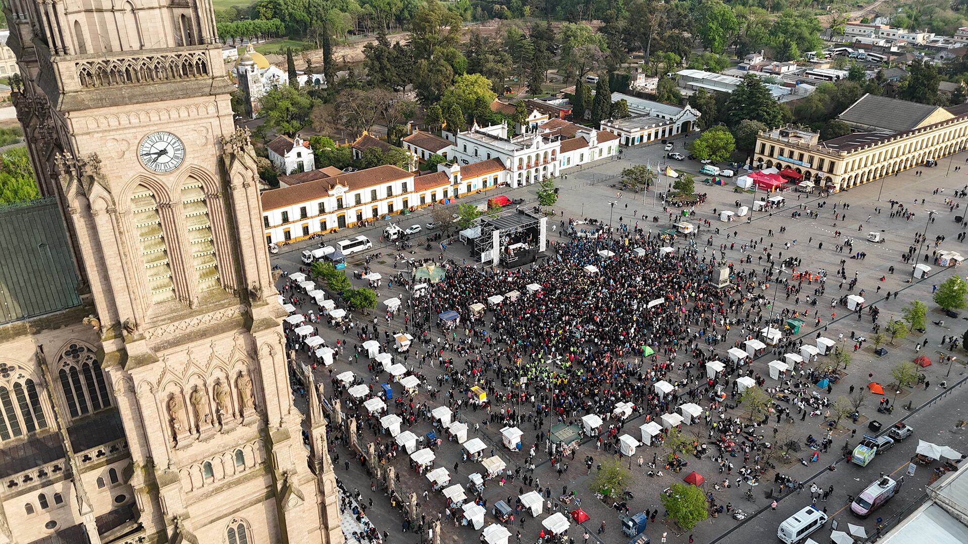 Las imágenes de la peregrinación del año pasado.