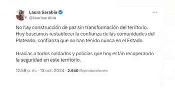 La ausencia del presidente Gustavo