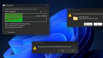 Modo oscuro de Windows. (Mezha)