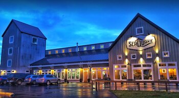 La cervecería local, SeaQuake, también