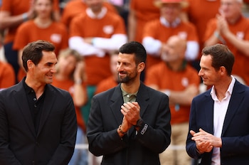 El 'Big Three', Federer, Djokovic y Nadal.(REUTERS/Lisi Niesner)