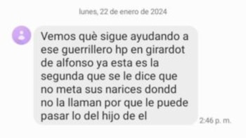 Continúan las amenazas a defensores