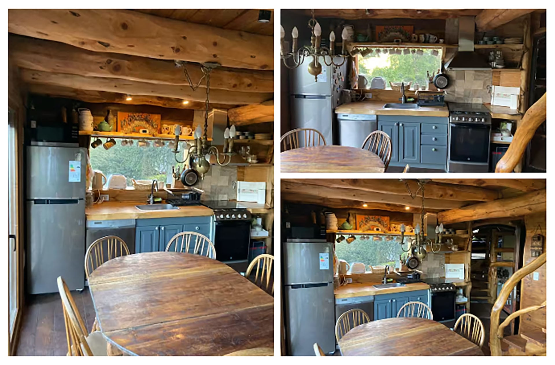 Así es la cocina por dentro, equipada con electrodomésticos de primera línea