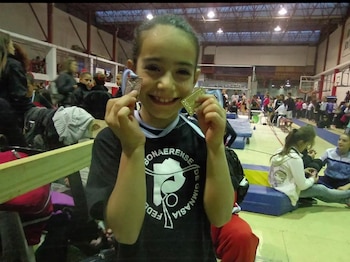 Azul Chiorazzo comenzó a entrenar