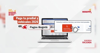 Más de 30 entidades financieras, incluyendo Bancolombia, Davivienda y Bbva, permiten el pago en línea del impuesto predial en Bogotá - crédito Alcaldía de Bogotá