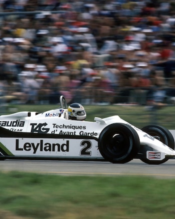 Reutemann a bordo de su