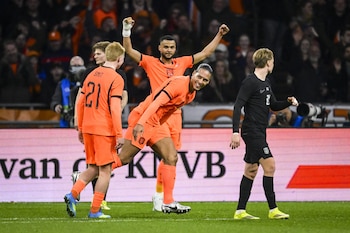Los neerlandeses parten como favoritos en el Grupo F. (Olaf Kraak/Efe)