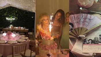 Toda la intimidad del cumpleaños
