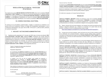 El CNE destacó que la