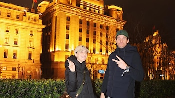 Tamara Falcó e Íñigo Onieva en su viaje a Shanghaí (Instagram / @ionieva)