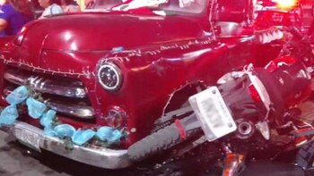 Conductor atropelló a niños y