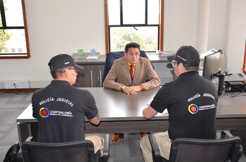 Policías judiciales del Diari, de