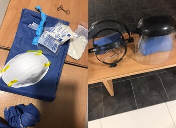 Material que le entregan a