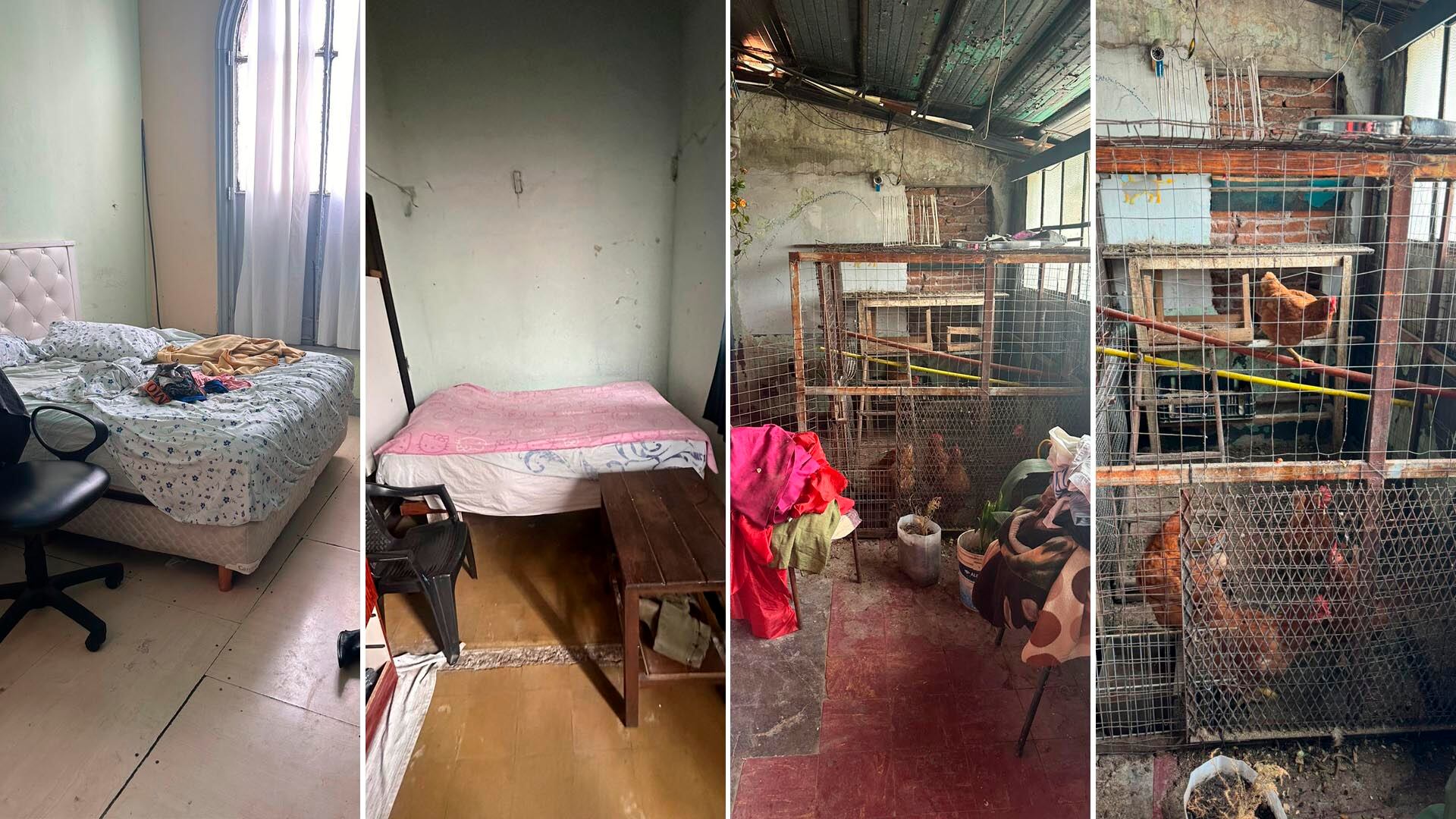 El edificio del barrio porteño de Once fue desalojada por orden judicial (Foto: Twitter - Manuel Adormi)