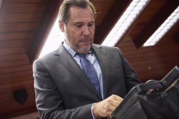 El ministro de Transportes y Movilidad Sostenible, Óscar Puente. (Jesús Hellín/Europa Press)