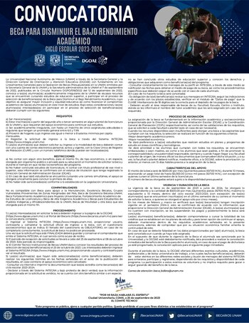 UNAM lanza nueva beca para