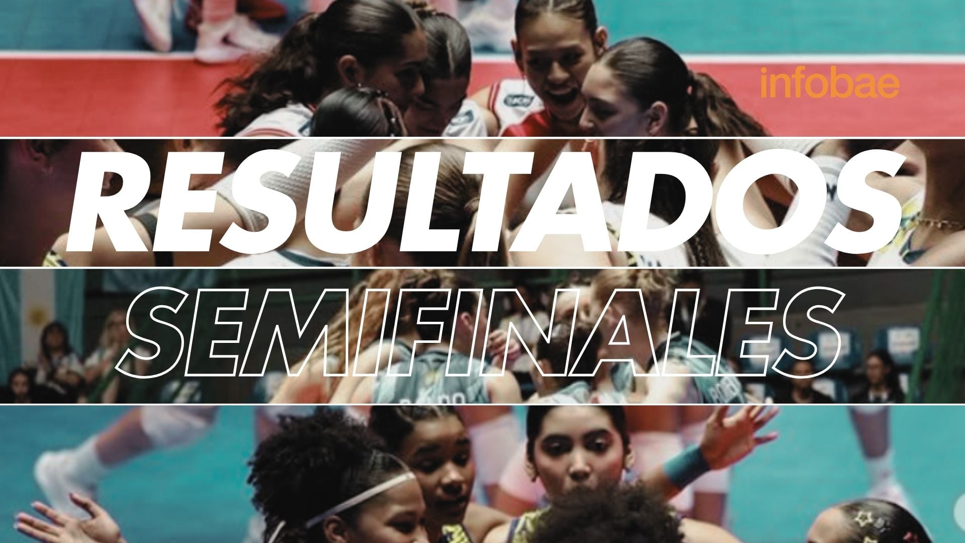 Resultados de las semifinales del Campeonato Sudamericano Sub 19 de Vóley 2026