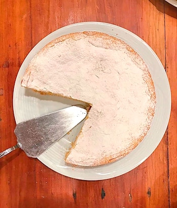 La clásica torta de ricota