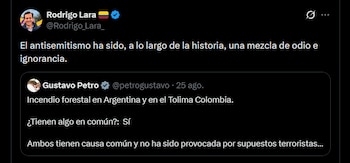 Rodrigo Lara - crédito @Rodrigo_Lara_/X