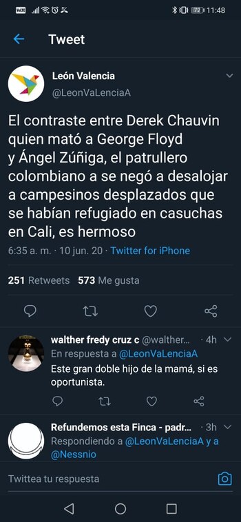 León Valencia es el director