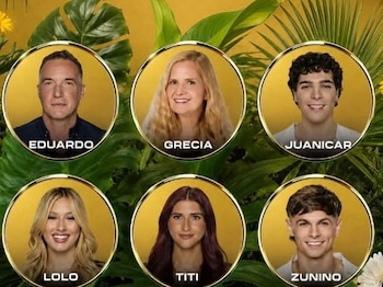 Seis concursantes permanecen en la cuerda floja de Gran Hermano: Lolo Poggio, Grecia Colmenares, Juan 'Juanicar' Caruso, Franco Zunino, Titi Tcherkaski y Eduardo Carrera