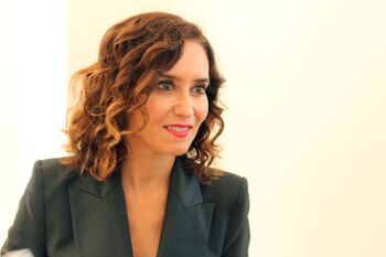 La presidenta de la Comunidad