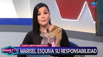 Donato Carpio explica por qué firmó un acuerdo con Marisel Linares tras denunciar el uso de un sello falso. Captura: Magaly TV La Firme.